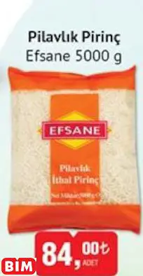 EFSANE PİLAVLIK PİRİNÇ EFSANE PİLAVLIK PİRİNÇ
